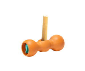 Bow Wow Buddy Bully Stick Holder Safety Device for Dogs Bow Wow Labs Katzenbarkers Natural Pet Food Supplies