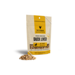 Vital Essentials 0.9 oz. - Duck Liver - Freeze-Dried Treat - Vital Essentials