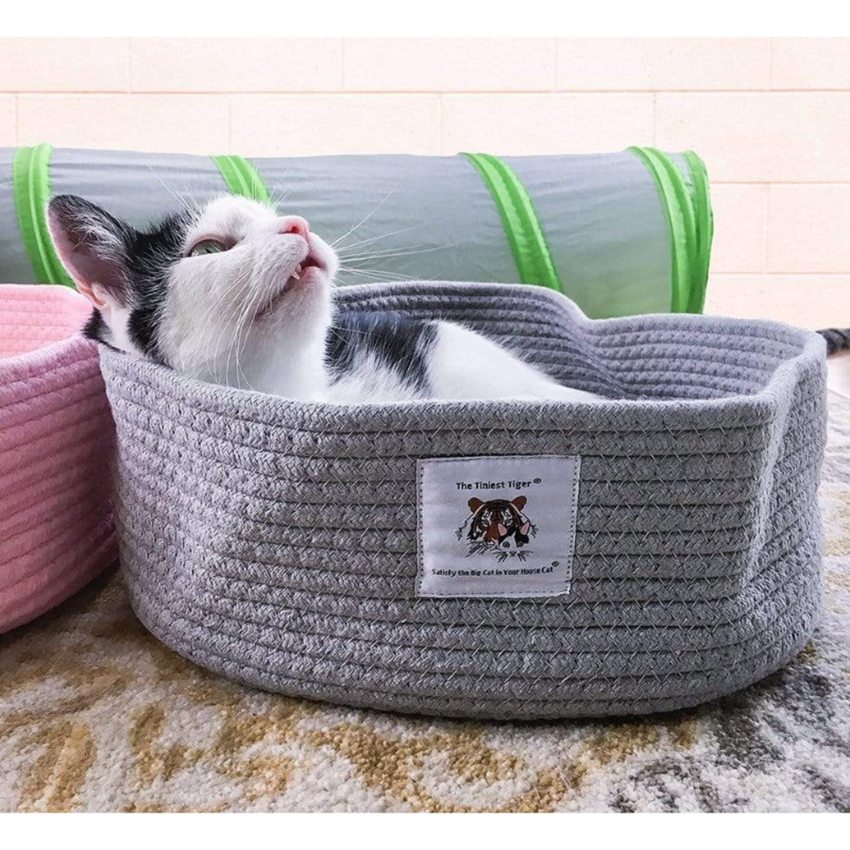 Cotton Rope Cat Bed - The Tiniest Tiger