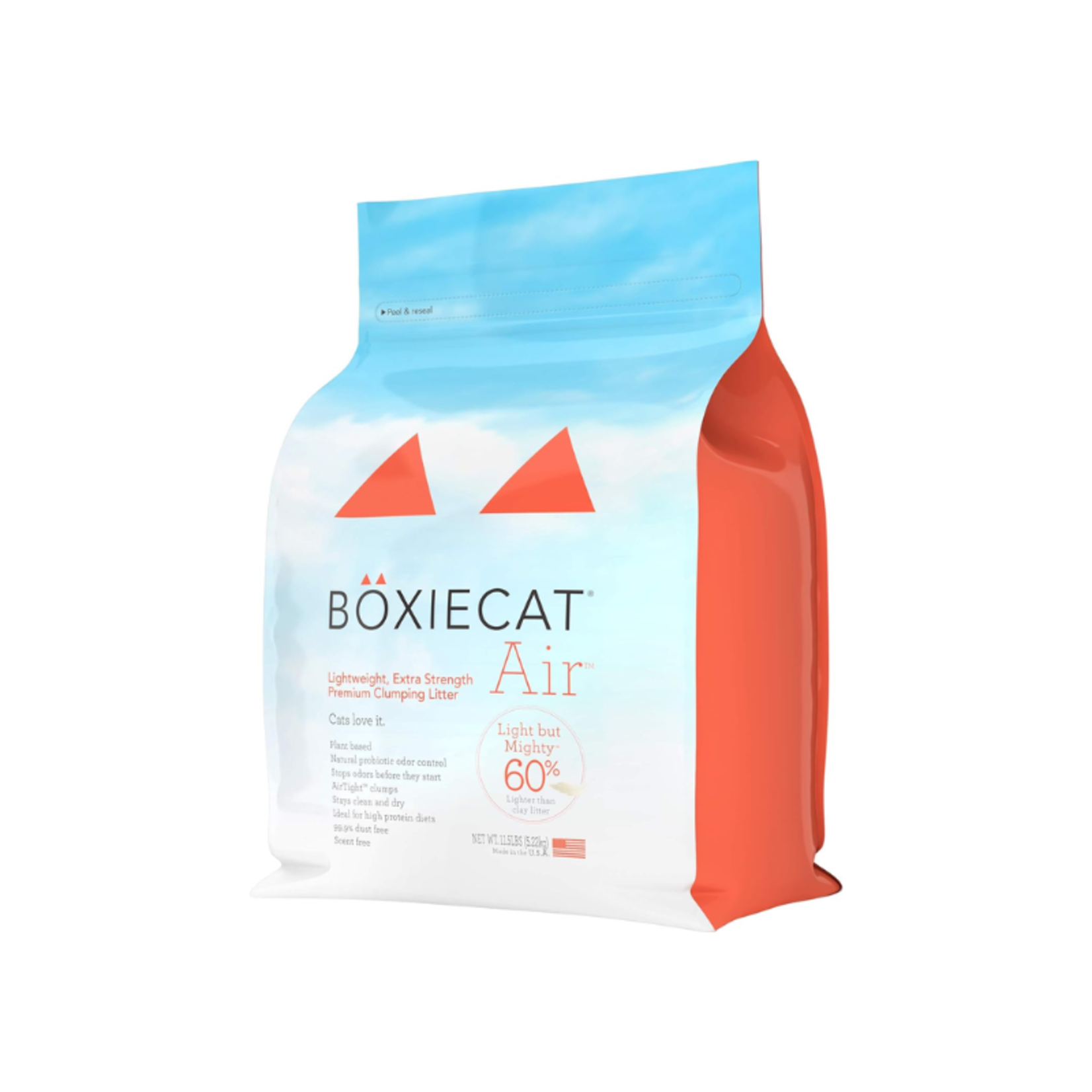 Boxie Cat 11.5# - Extra Strength - AIR Lightweight Cat Litter - Boxie Cat