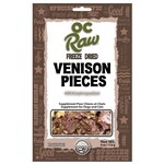 OC Raw Venison Pieces - Freeze Dried Treats - OC Raw : 4 oz.