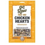 OC Raw Chicken Hearts - Freeze Dried Treats - OC Raw : 4 oz.