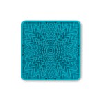 Messy Mutts 10” - Blue - Rigid/Framed Licking Mat - Messy Mutts