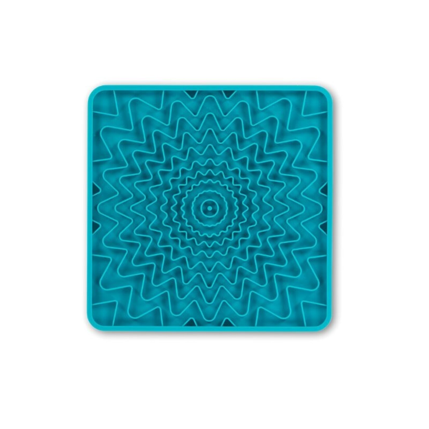 Messy Mutts 10” - Blue - Rigid/Framed Licking Mat - Messy Mutts