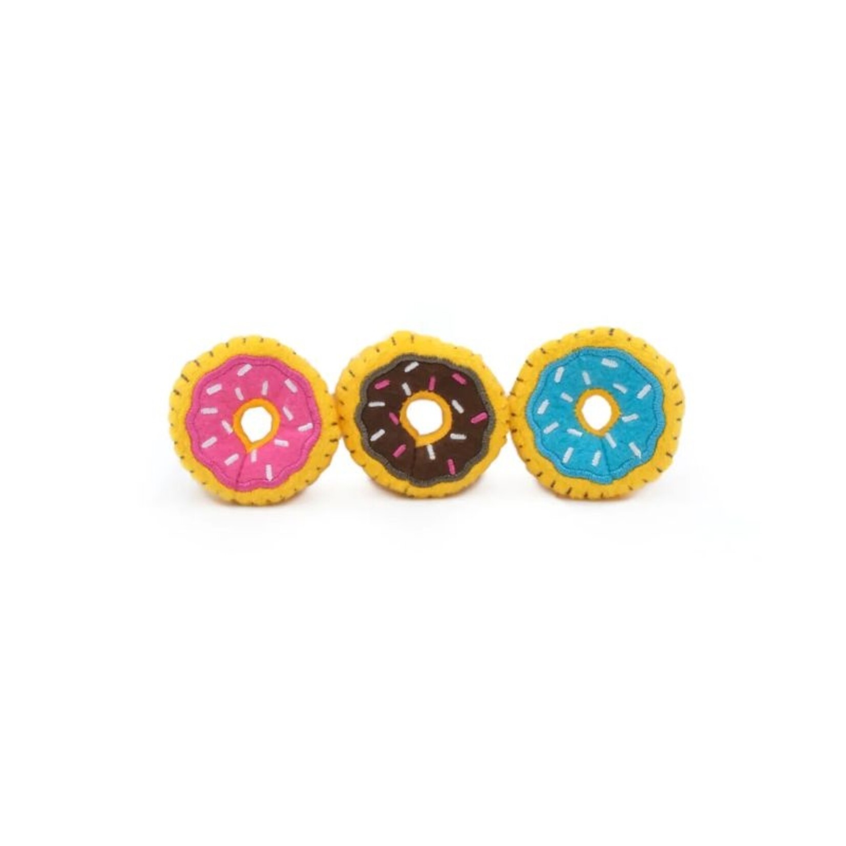 ZippyClaws 3 Pack - Mini Donuts - Zippy Claws