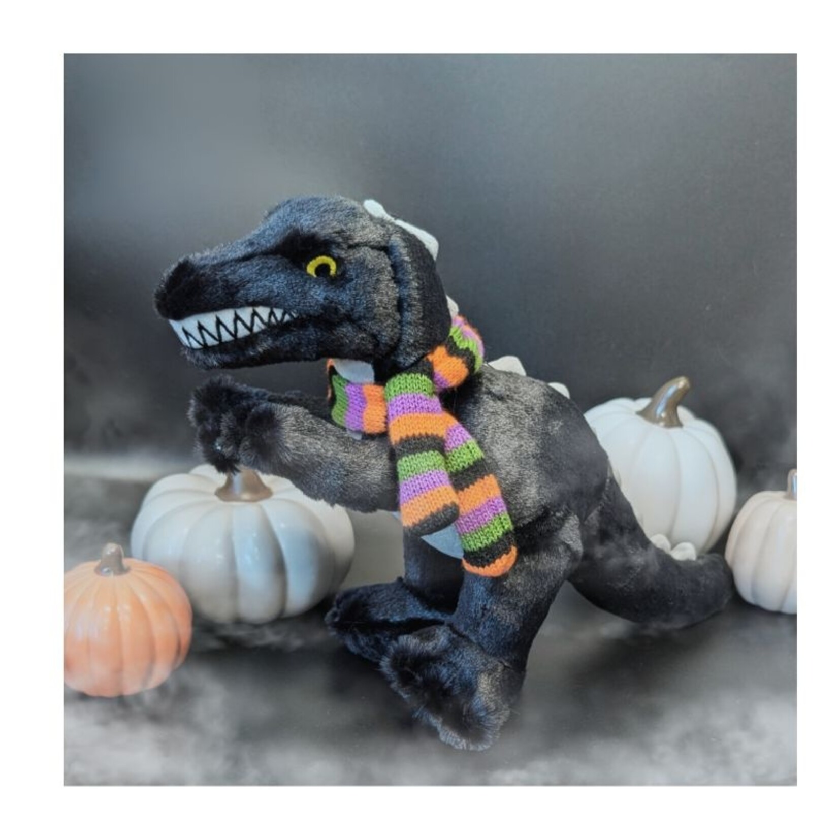 Fluff & Tuff Lg. - Rocky the T-Rex - Plush Dog Toy - Fluff & Tuff