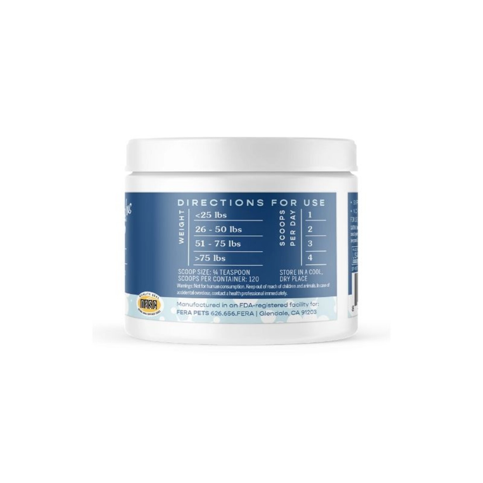 Fera Pets 2.12 oz. - Postbiotics Plus - Fera