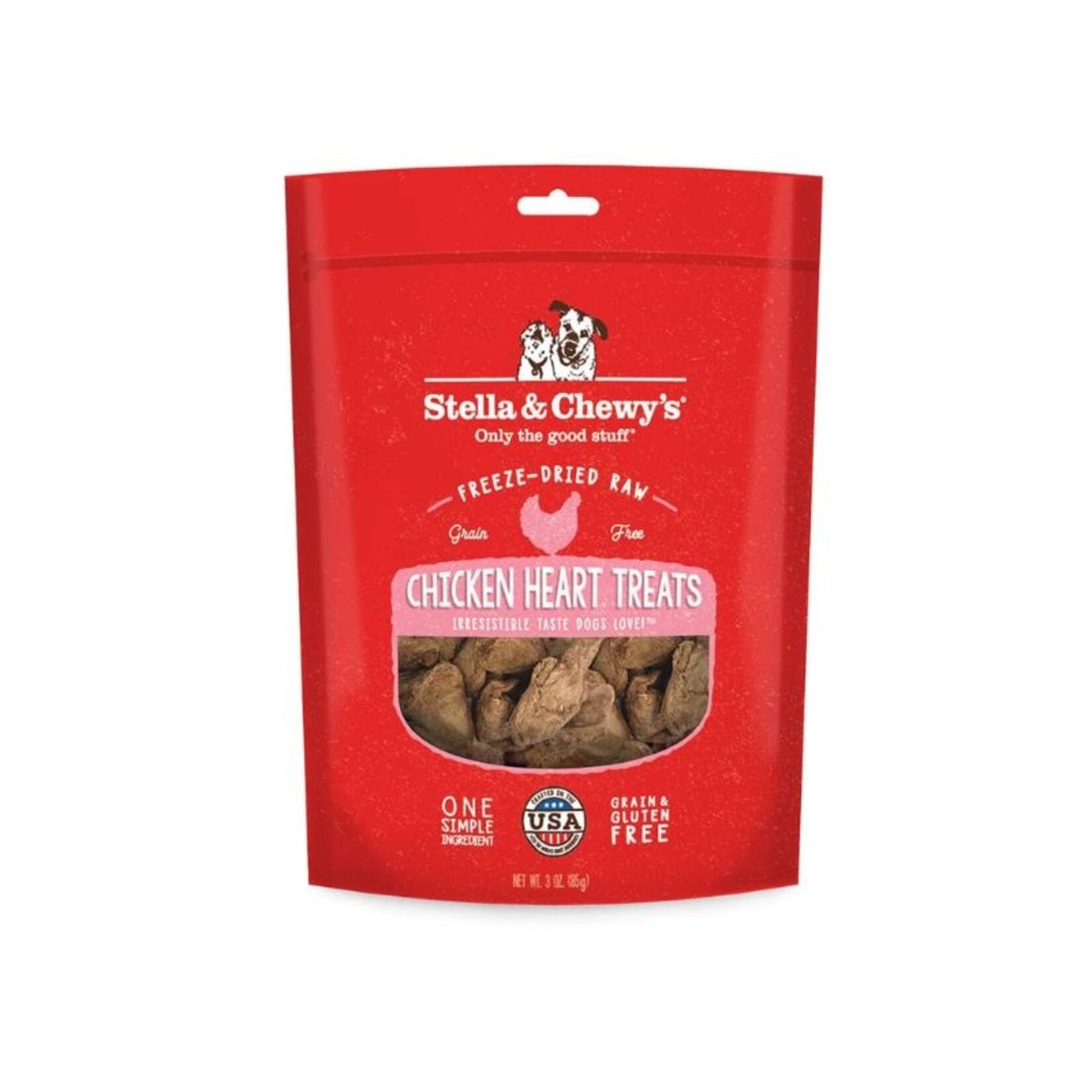 Stella & Chewy's 3 oz. - Chicken Heart Treat - Stella & Chewy's