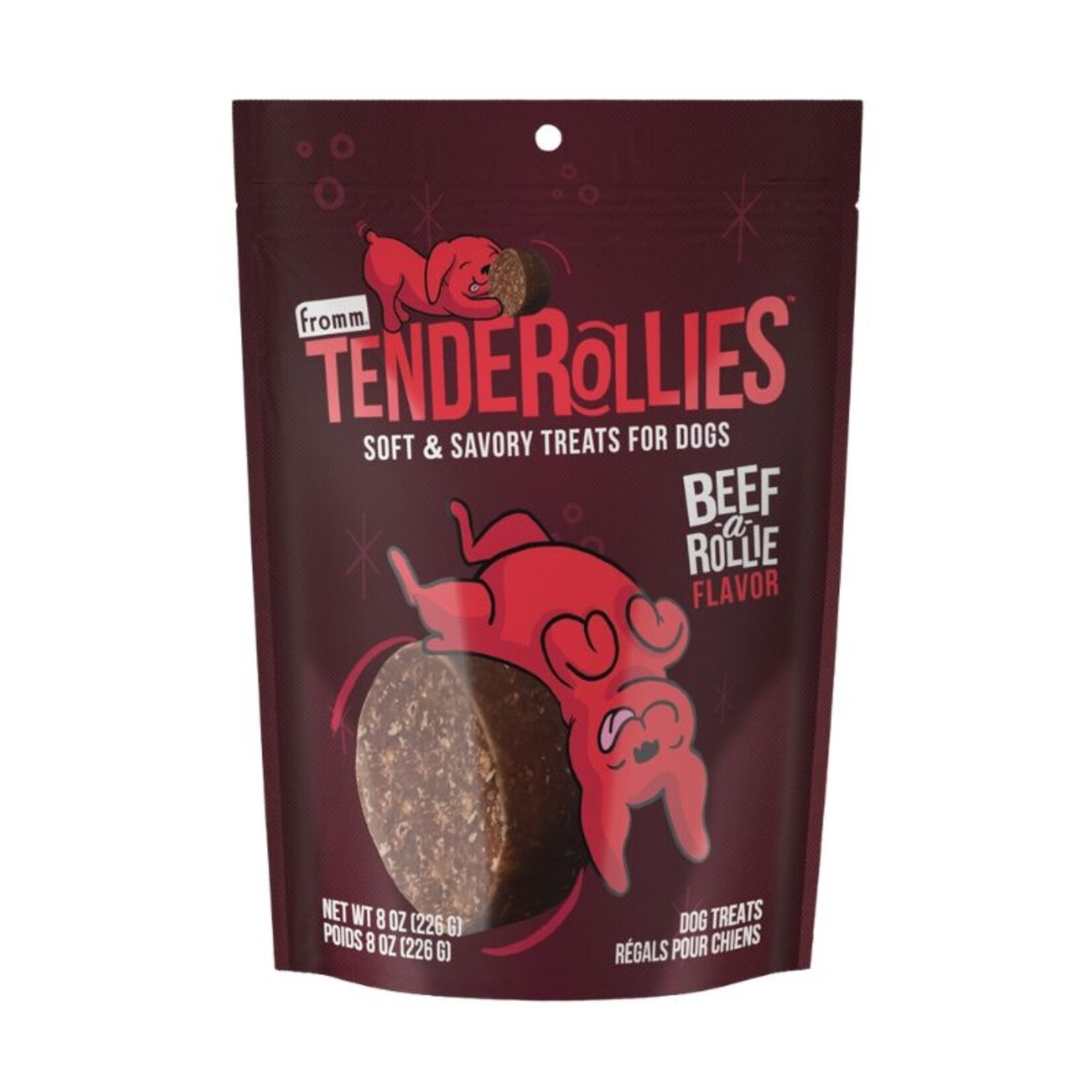8 oz. - Beef - Tenderollies Dog Treats - Fromm - dog