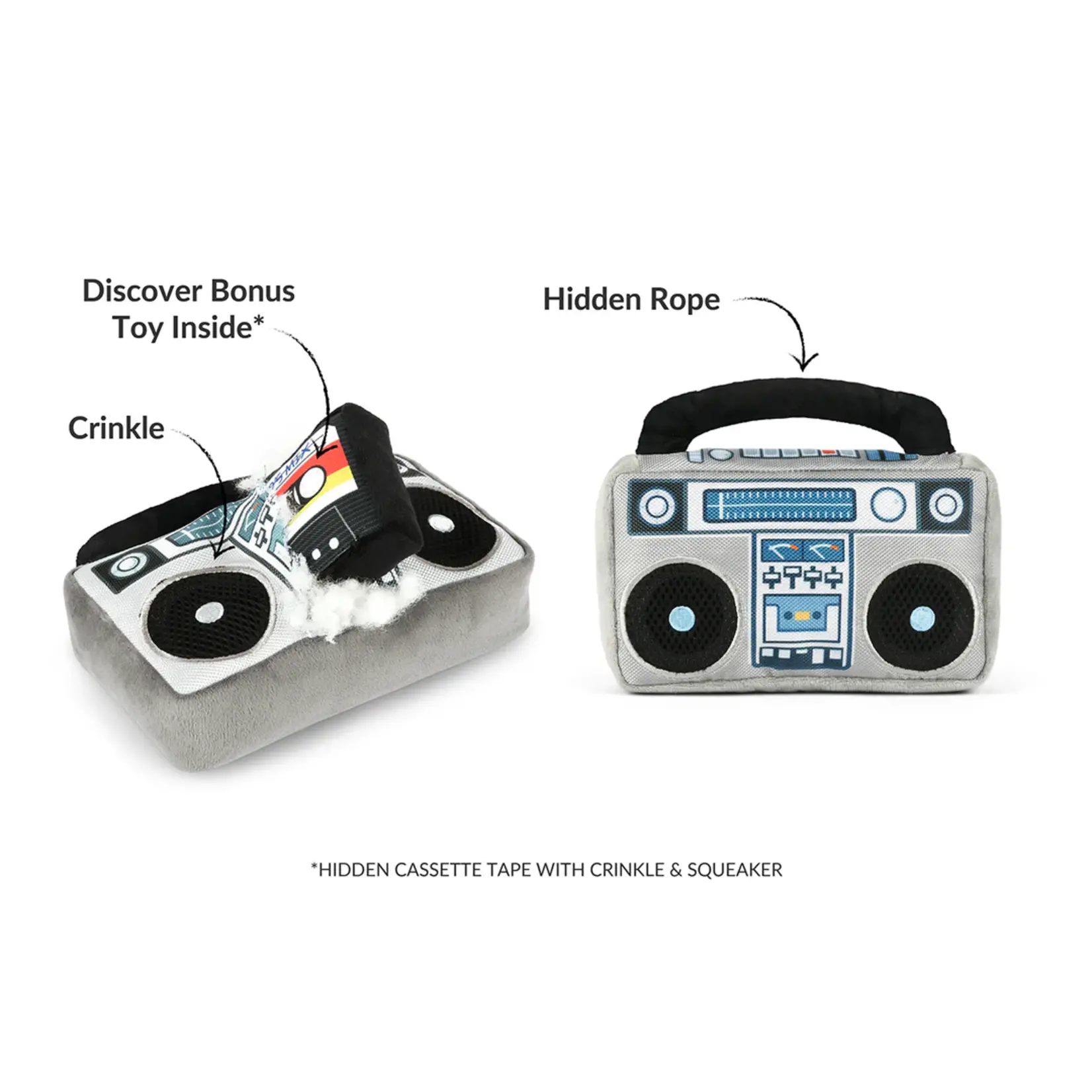 P.L.A.Y. BoomBox - 80’s Classics Dog Toy - P.L.A.Y.