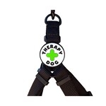 Jiby Dog Crew Dog Talk - Leash/Collar Badge - Jiby Dog Crew :
