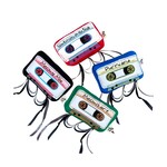 Crochet Kitty 4" - Meowsical Cassette Tape - Catnip Toy - Crochet Kitty :