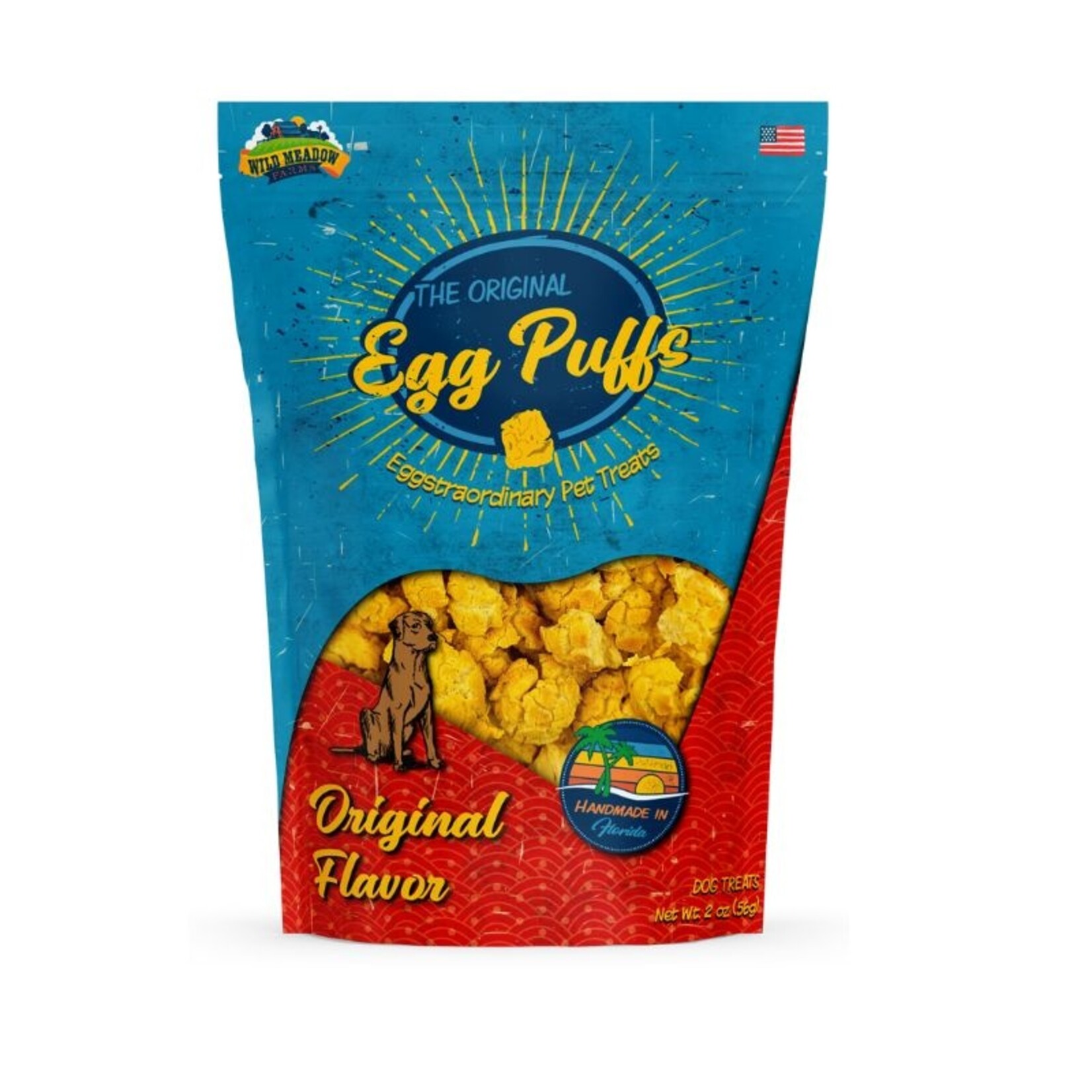 Wild Meadow Farms 2 oz. - Original - Egg Puffs - Wild Meadow Farms