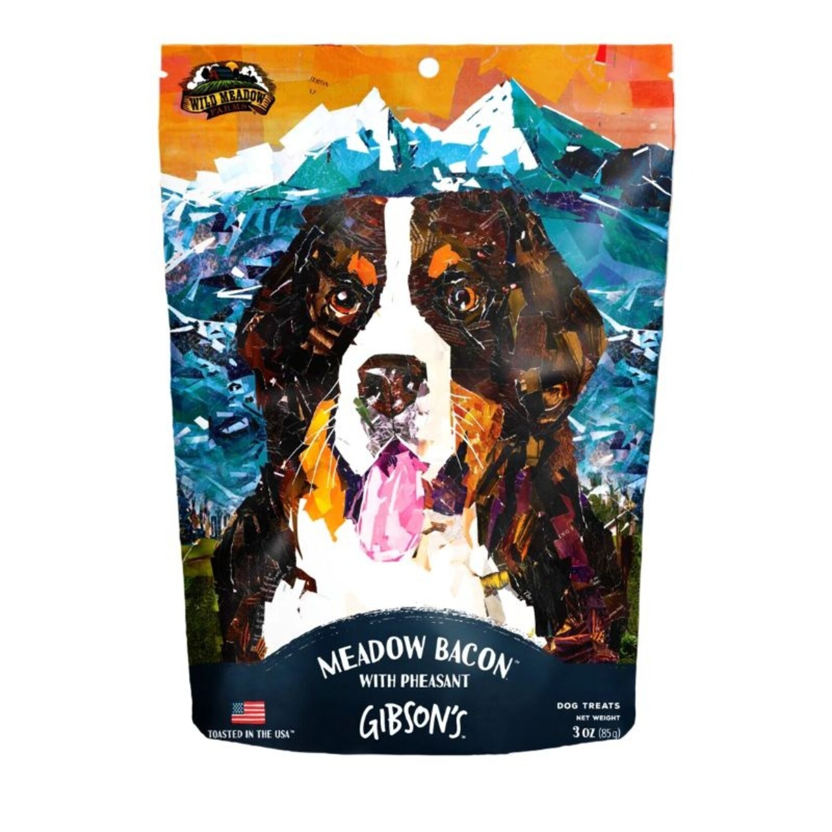 Wild Meadow Farms 3 oz. - Bacon with Pheasant - Gibson’s Soft Toasted Treats - Wild Meadow Farms