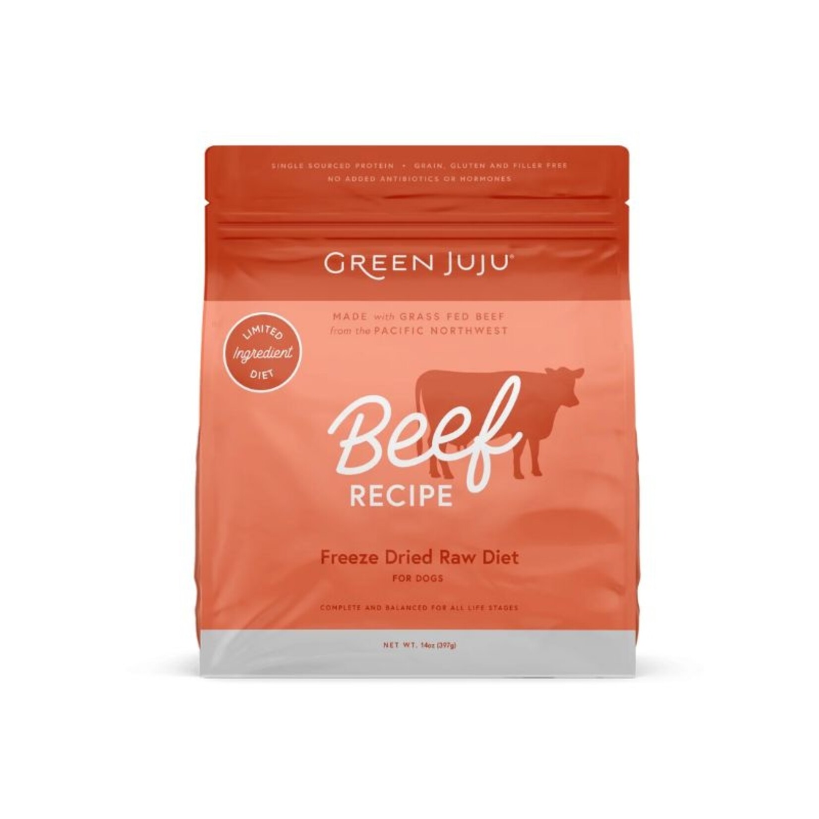 Green JuJu 14 oz. - Beef Recipe - Freeze-Dried Raw - Green JuJu