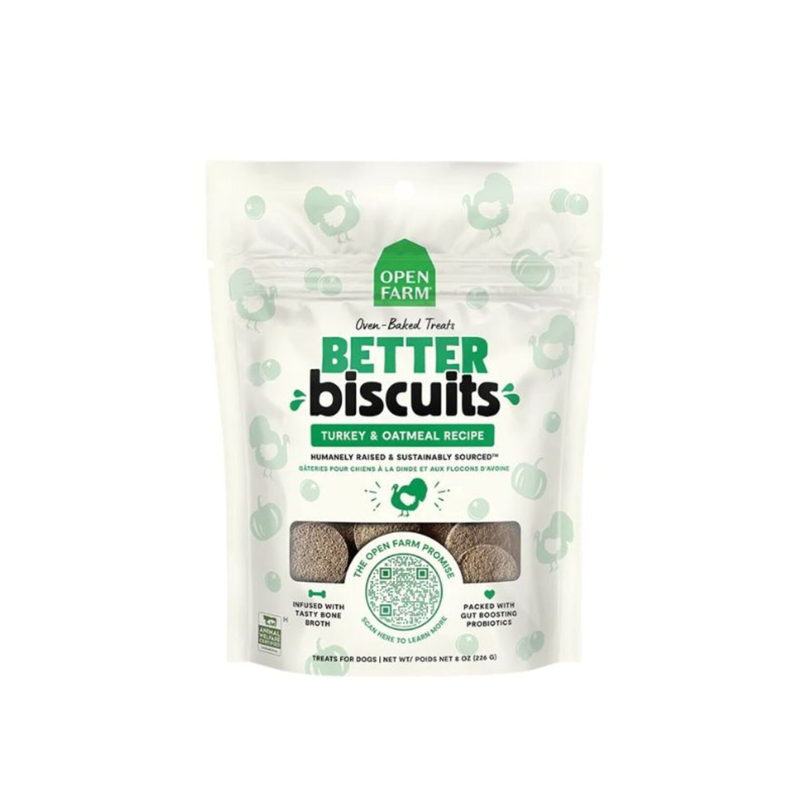 Open Farm Better Biscuits - Oven Baked Treat - Open Farm :