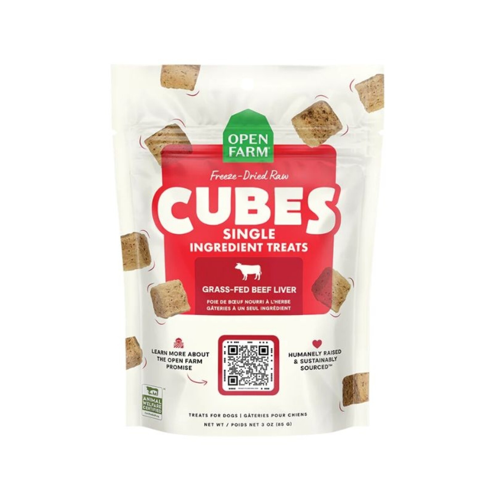 Open Farm Cubes - Single Ingredient Treat - Open Farm :