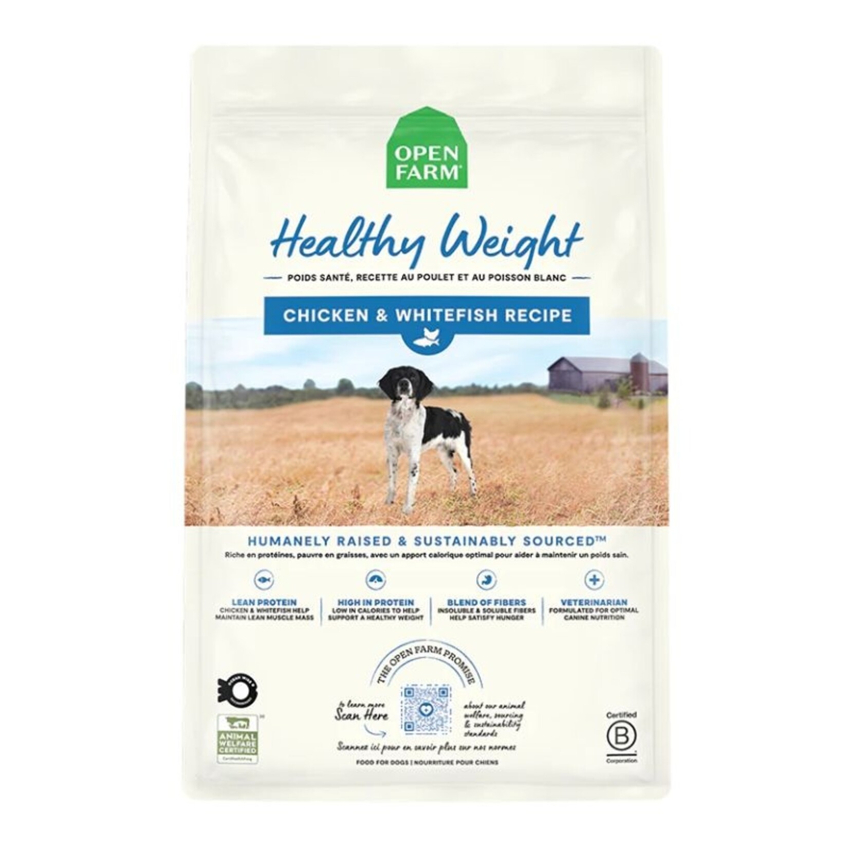 Open Farm Healthy Weight (Chicken & Whitefish) - Functional Dog Food - Open Farm :
