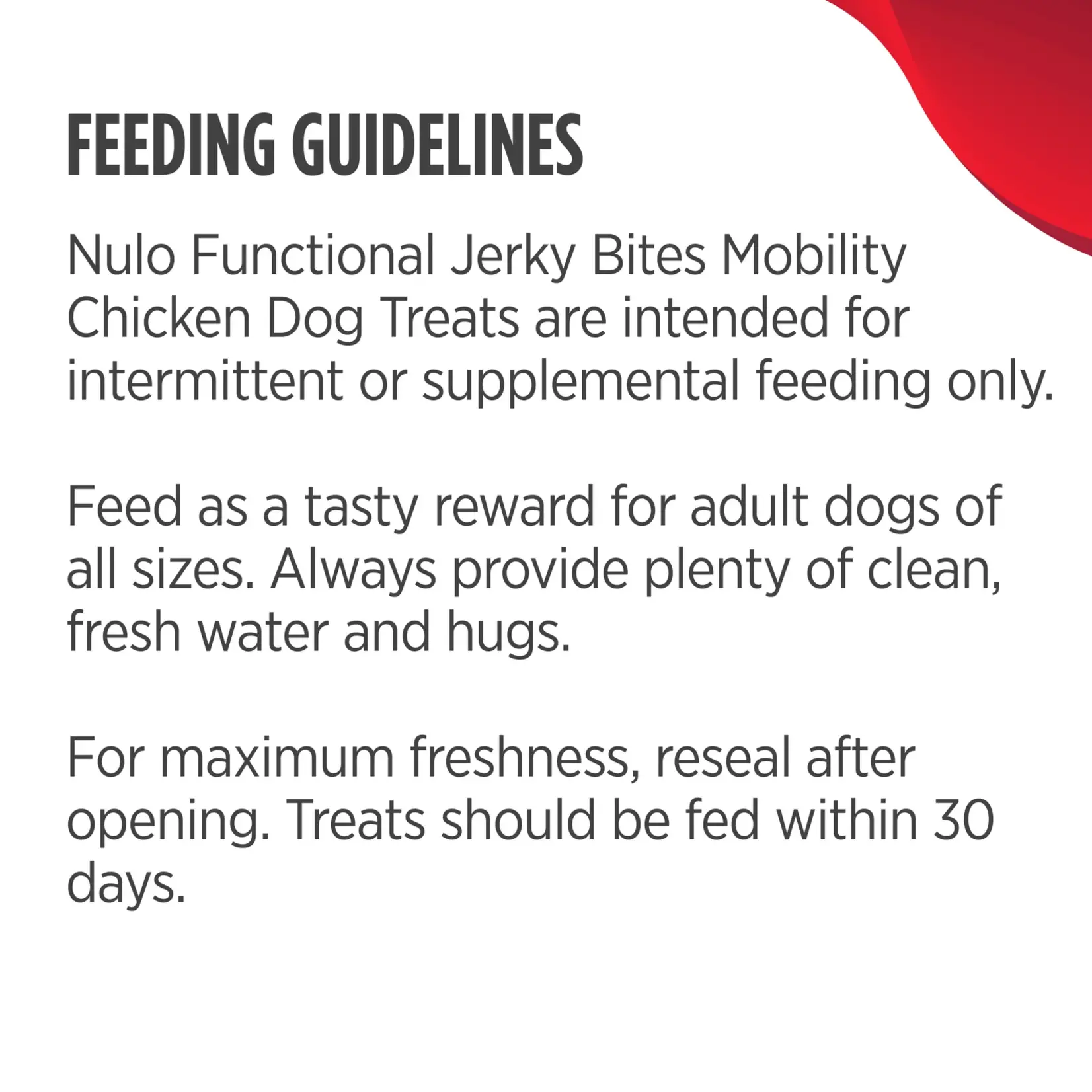 Nulo 5 oz. - Mobility / Chicken - Jerky Bites - Nulo