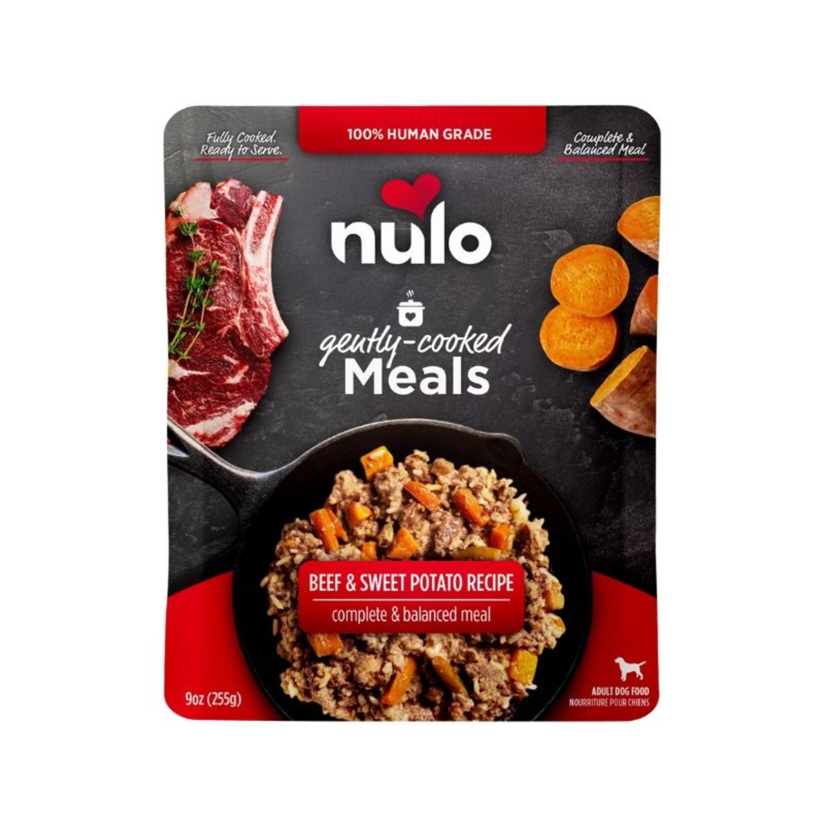 Nulo 9 oz. Pouch - Gently Cooked Meals - Nulo :