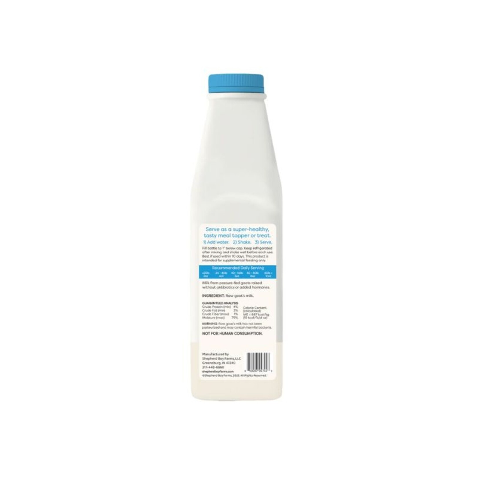 Shepherd Boy Farms Goat's Milk - Freeze-Dried Raw  Supplement - Shepherd Boy Farms :