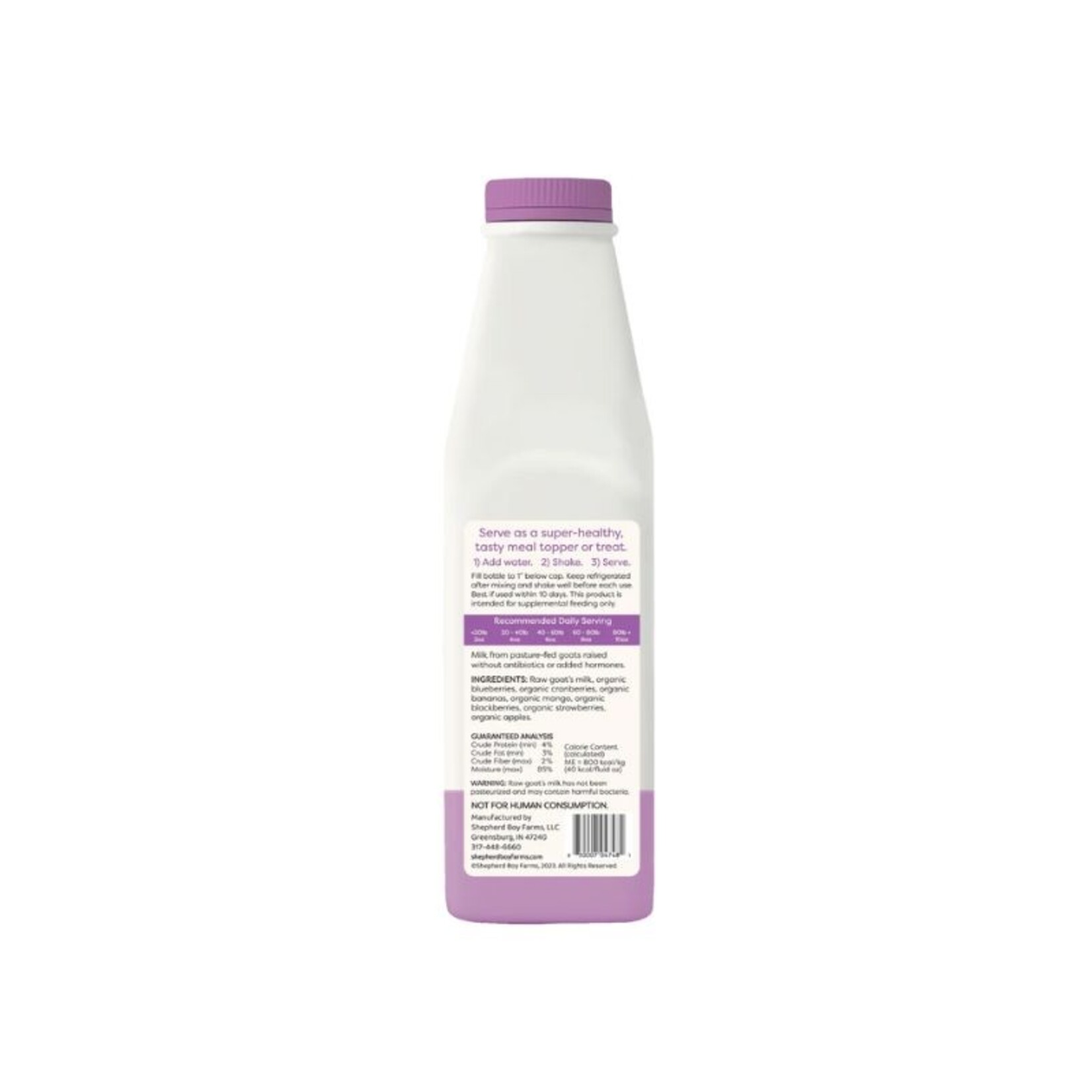 Shepherd Boy Farms Goat's Milk - Freeze-Dried Raw  Supplement - Shepherd Boy Farms :