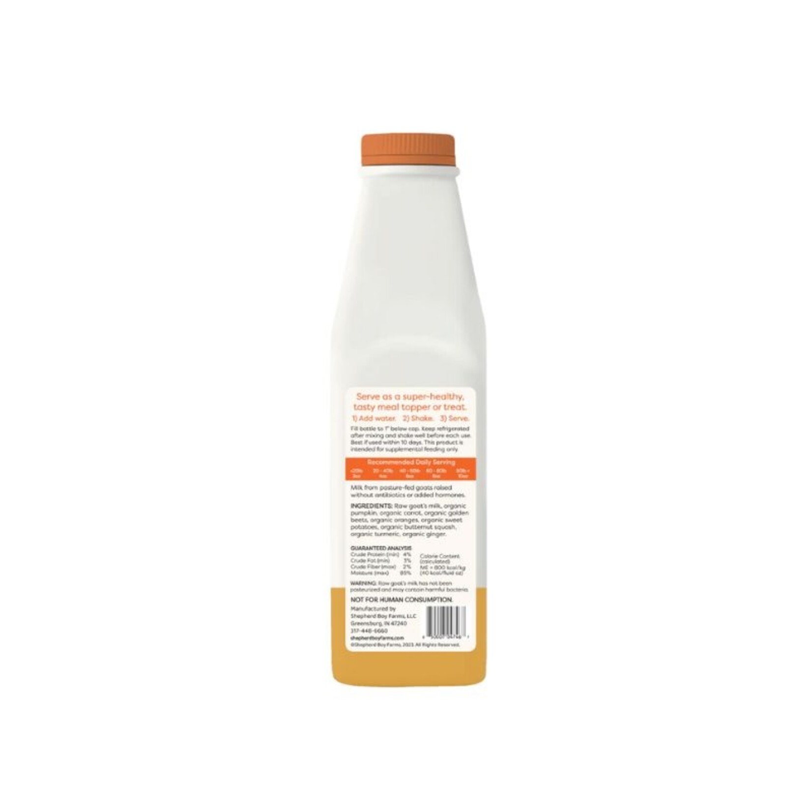 Shepherd Boy Farms Goat's Milk - Freeze-Dried Raw  Supplement - Shepherd Boy Farms :