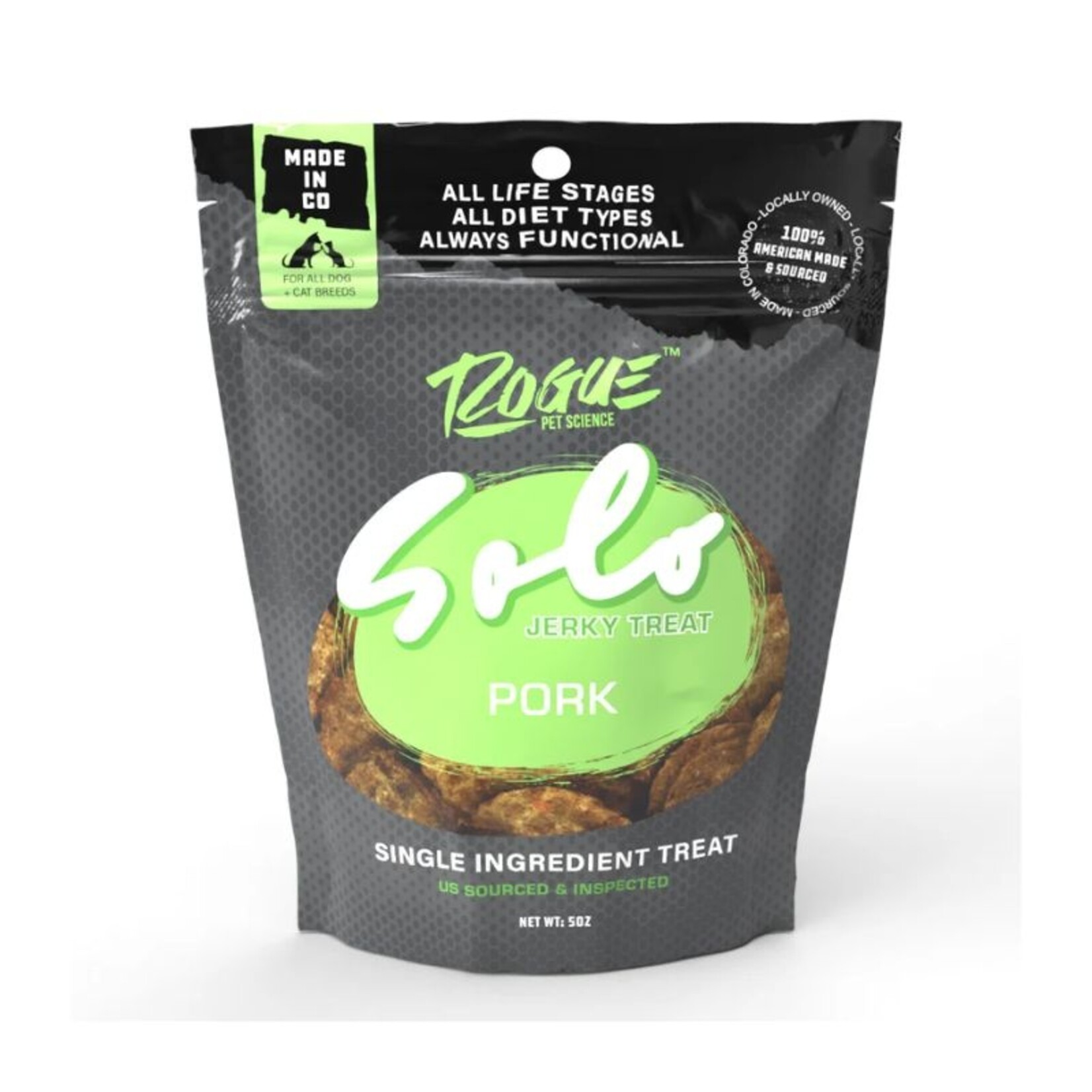 Rogue Pet Science Solo Jerky Treats - Rogue Pet Science :