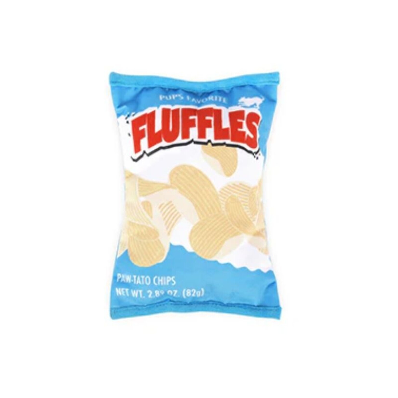 P.L.A.Y. Sm./Mini - Fluffles Chips - Snack Attack Collection Dog Toy - P.L.A.Y.