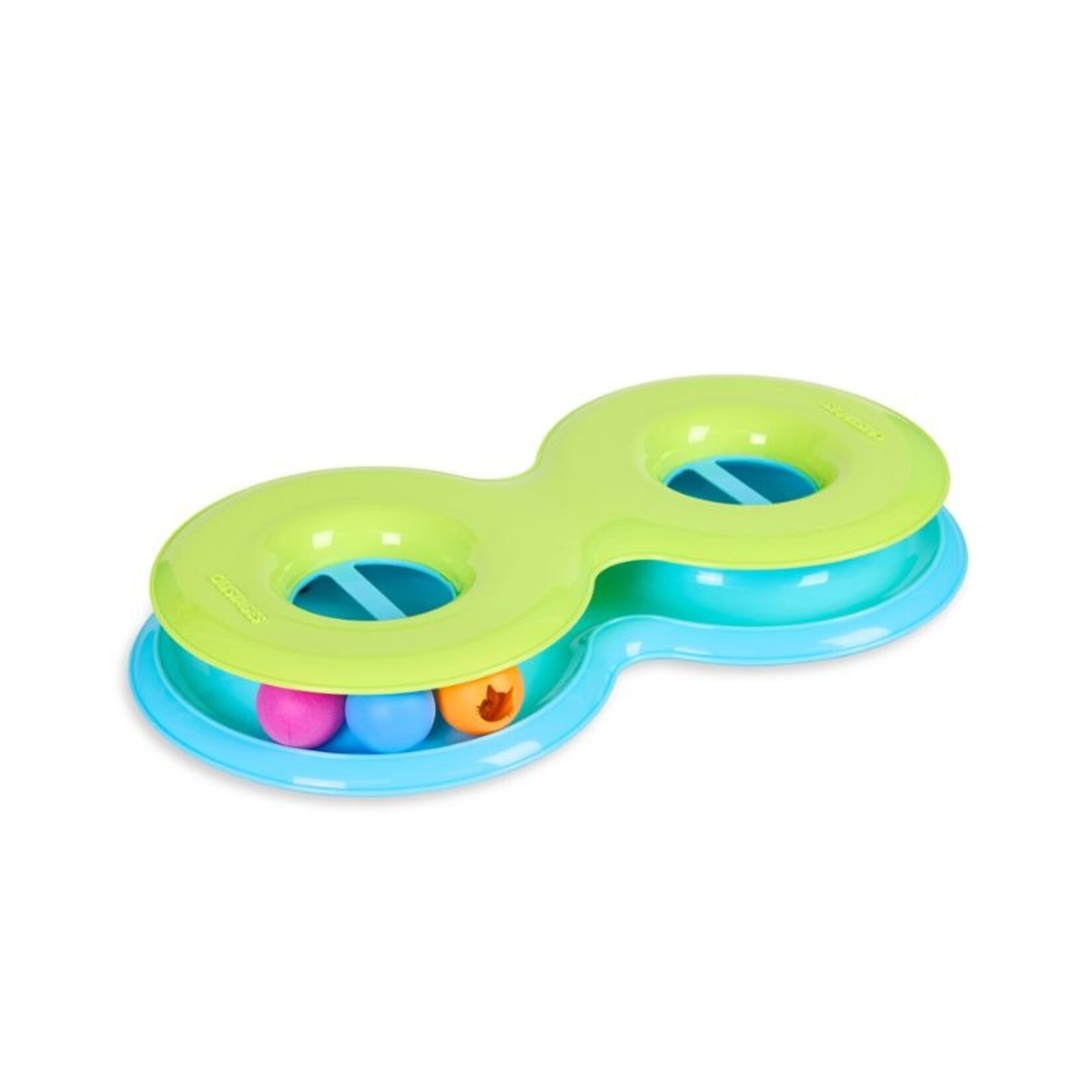 Catstages / Outward Hound Infinity Ball Track - Interactive Cat Toy - Catstages