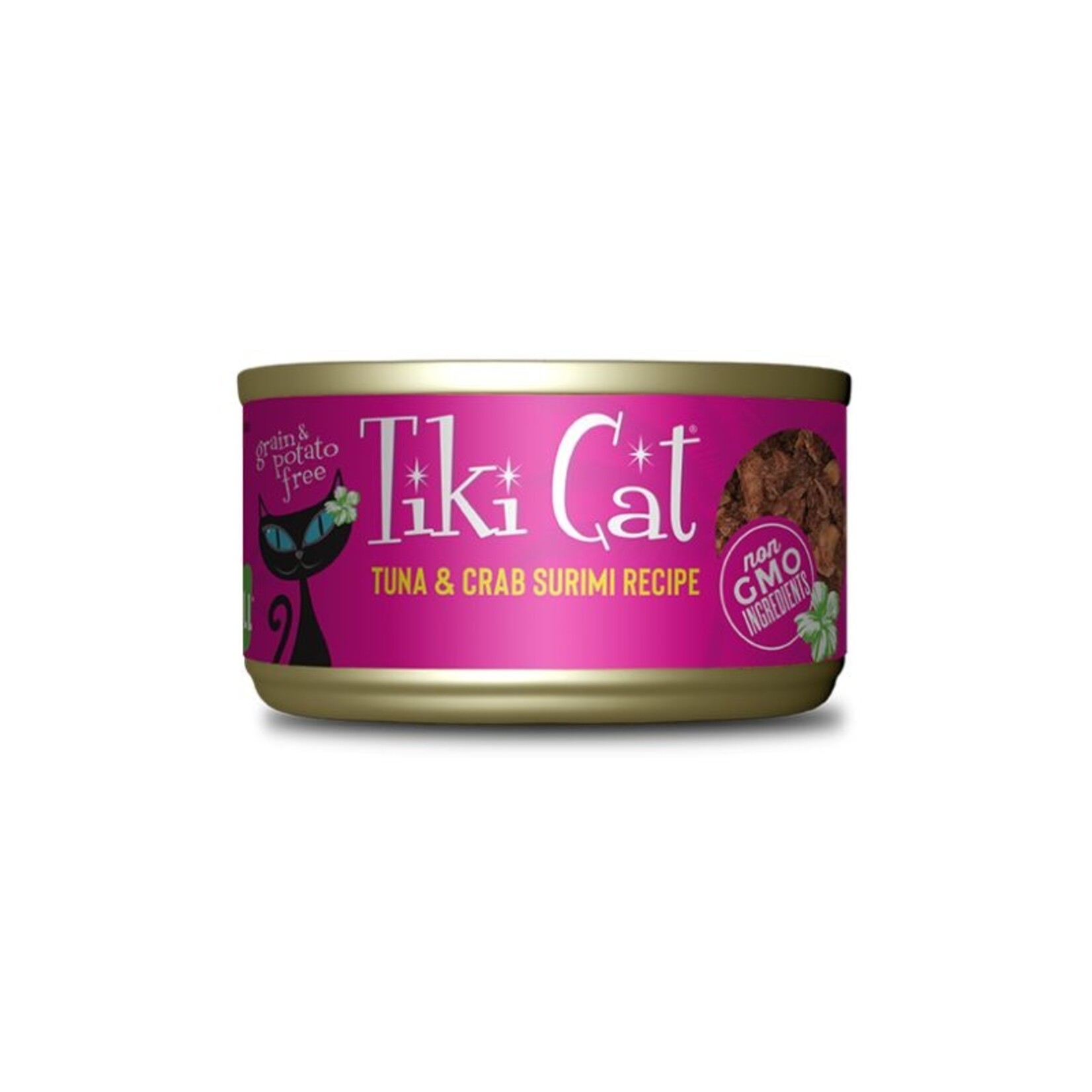 Tiki Pets / Petropics 2.8 oz. - Tuna in Crab Surimi / Lanai Grill - Tiki Cat