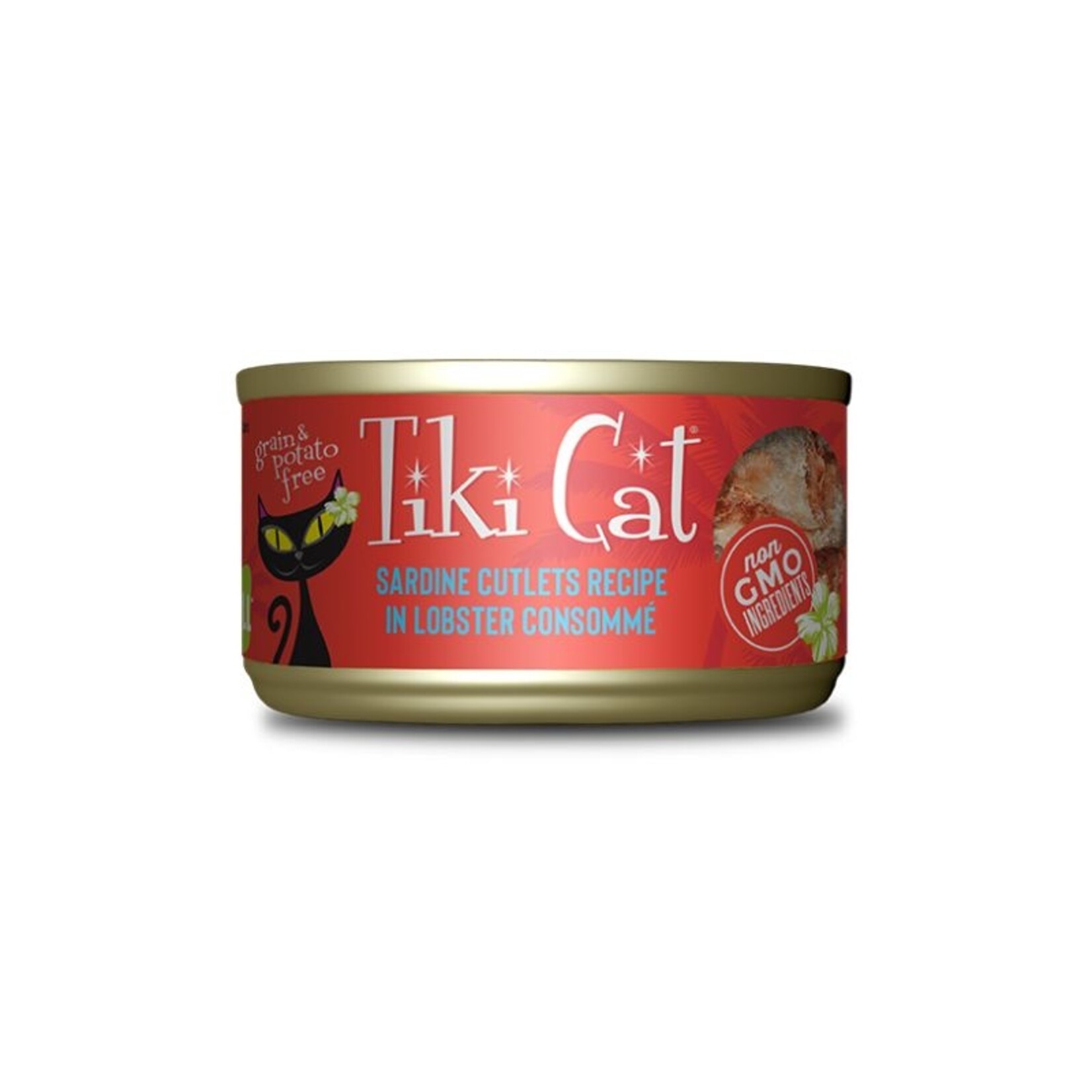 Tiki Pets / Petropics 6 oz. - Sardine Cutlets in Lobster / Bora Grill - Tiki Cat