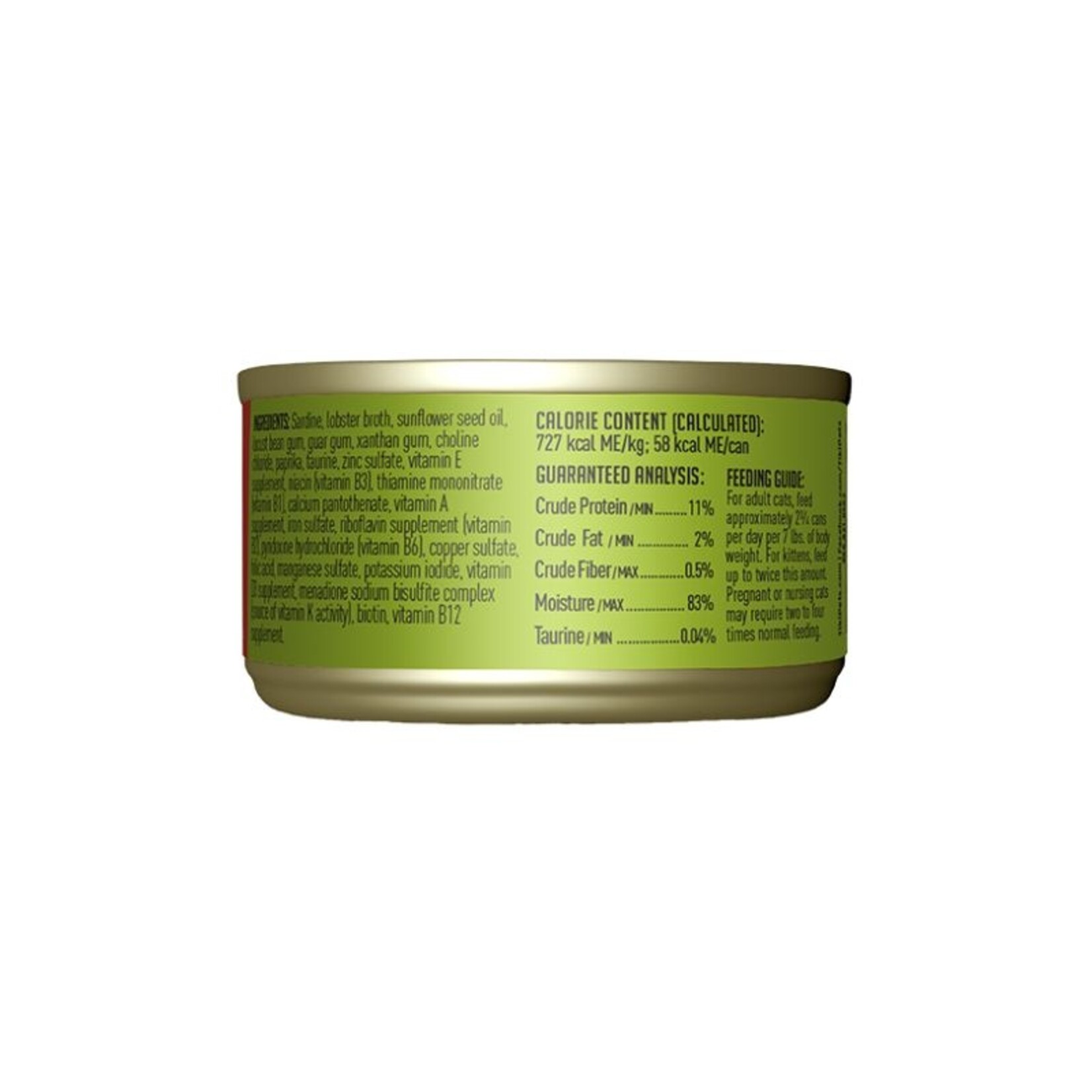 Tiki Pets / Petropics 6 oz. - Sardine Cutlets in Lobster / Bora Grill - Tiki Cat