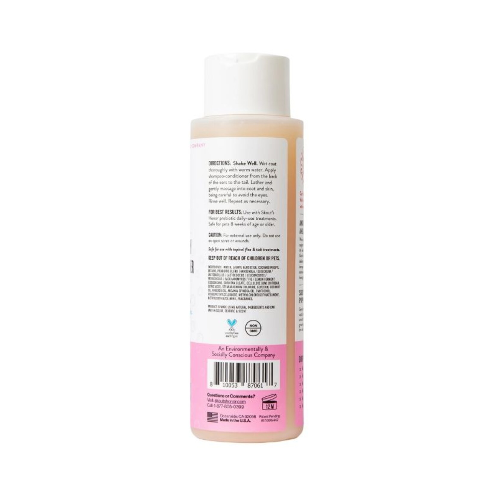 Skout's Honor 16 oz. - Puppy - Probiotic Shampoo + Conditioner - Skout’s Honor