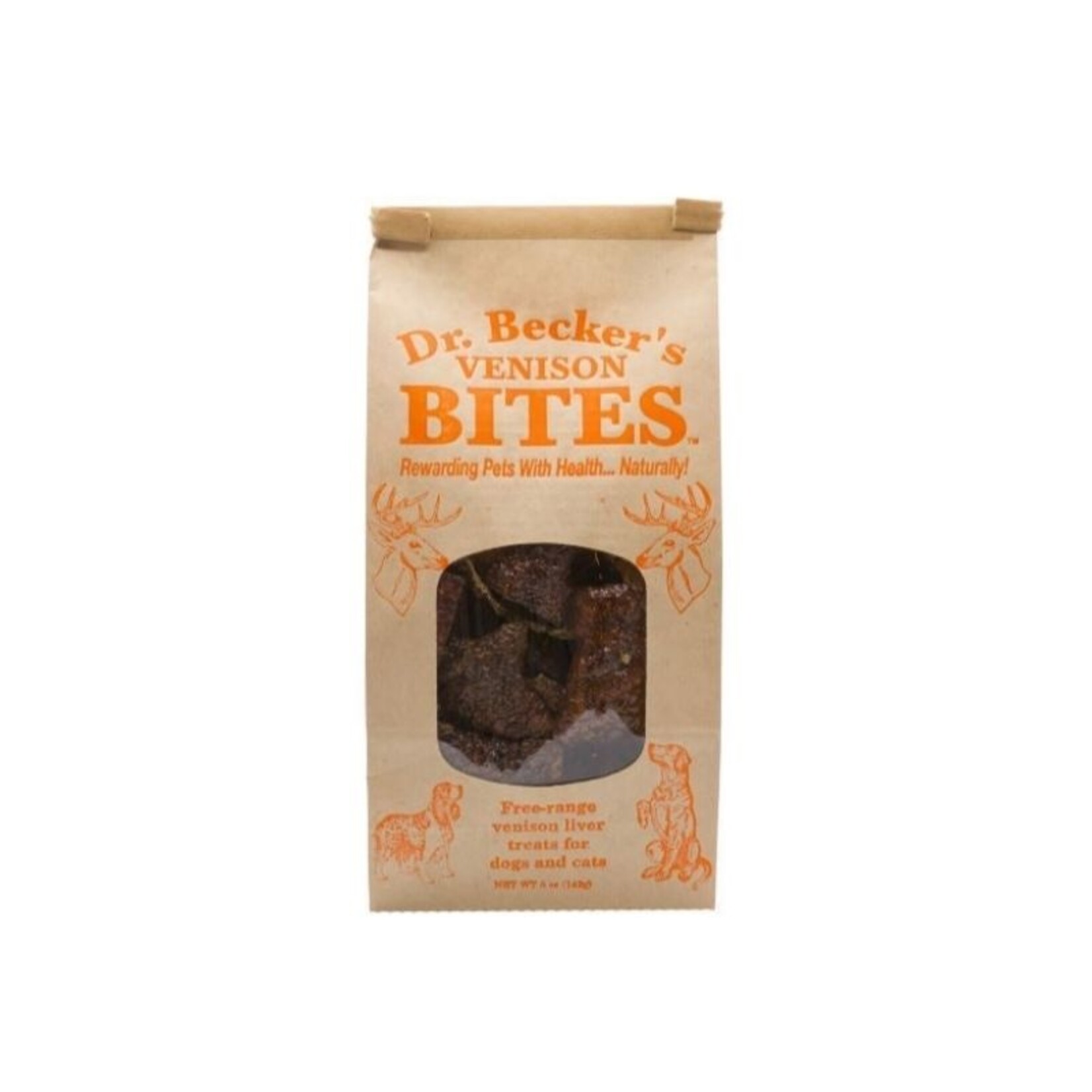 Dr. Becker's Bites 5 oz. - Venison Liver / Dr. Becker's Bites - dog