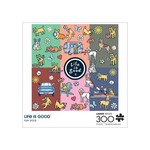 Life Is Good Fun Dogs - 300 Piece Jigsaw Puzzle - Buffalo Games / Life Is Good