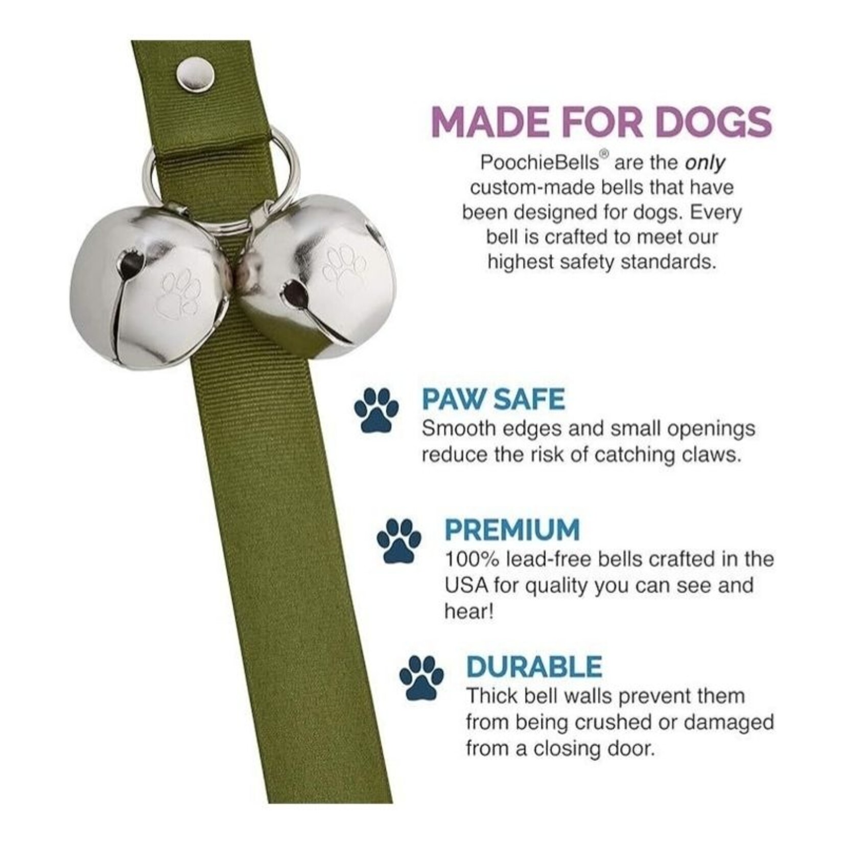Poochie-Pets Poochie-Bells - Training Doorbell - Poochie-Pets :