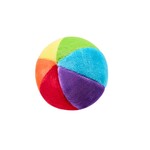 Fluff & Tuff 5” - Beach Ball - Plush Dog Toy - Fluff & Tuff