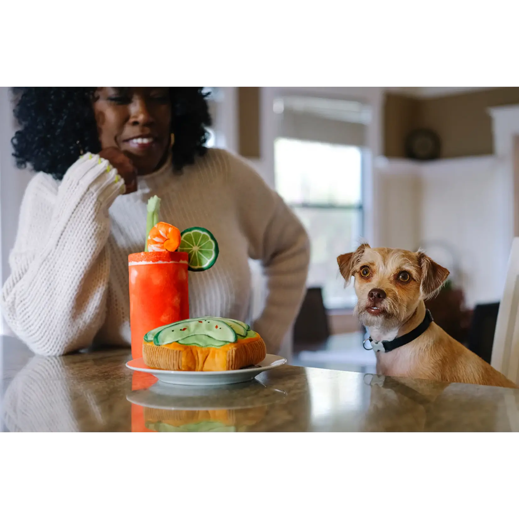 P.L.A.Y. Avocado Toast - Brunch Collection Dog Toy - P.L.A.Y.