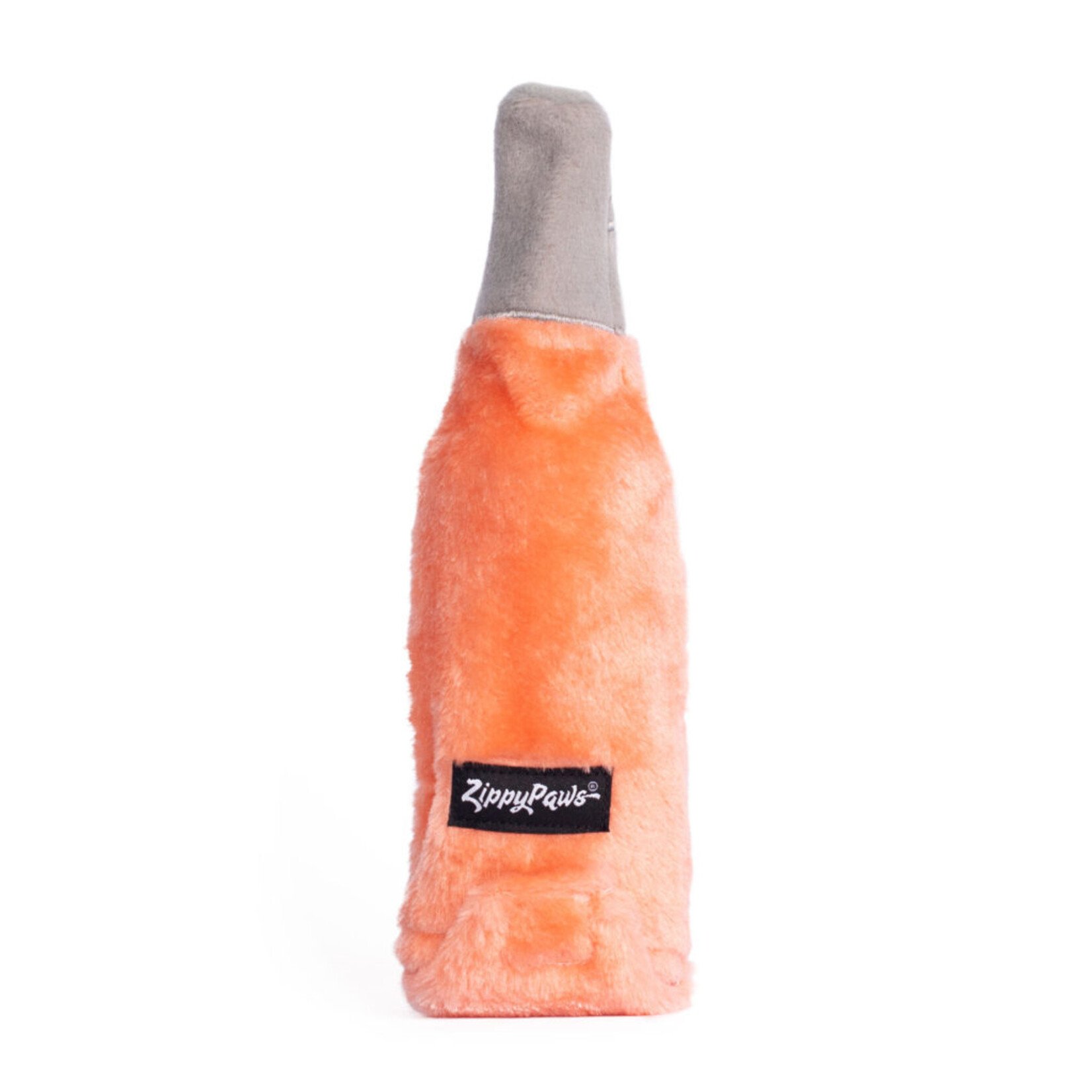 ZippyPaws Rose Wine - Happy Hour Crusherz - Dog Toy - Zippy Paws