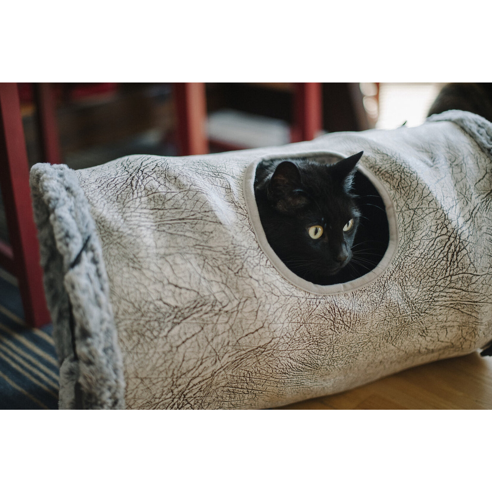 P.L.A.Y. Brown - Purr & Pounce Cat Tunnel -  P.L.A.Y.