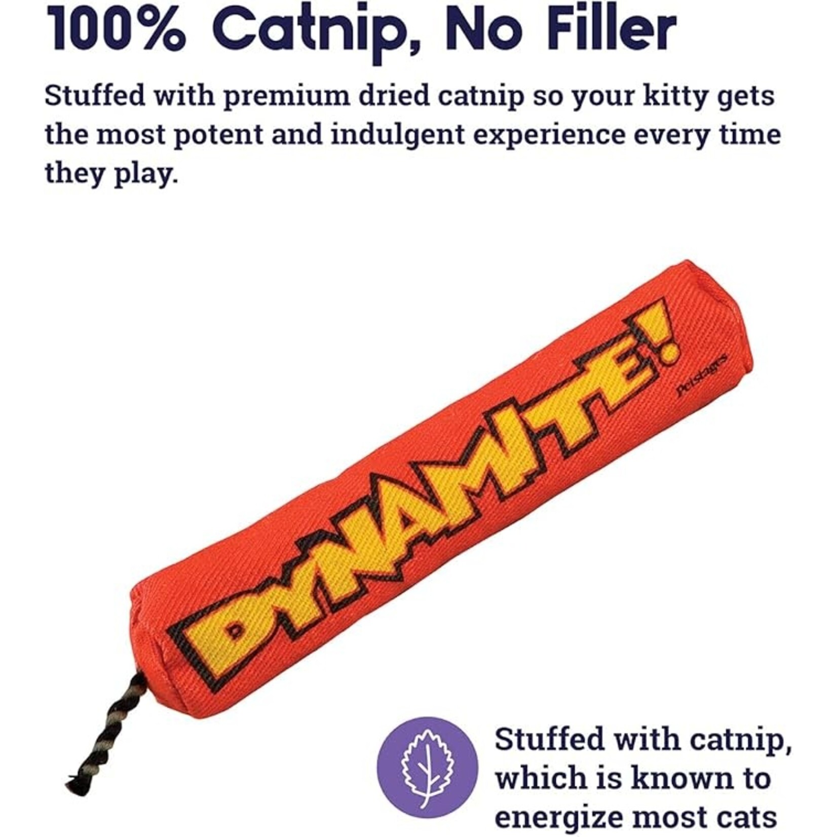 Catstages / Outward Hound Dynamite Stick - Catnip Toy - Catstages