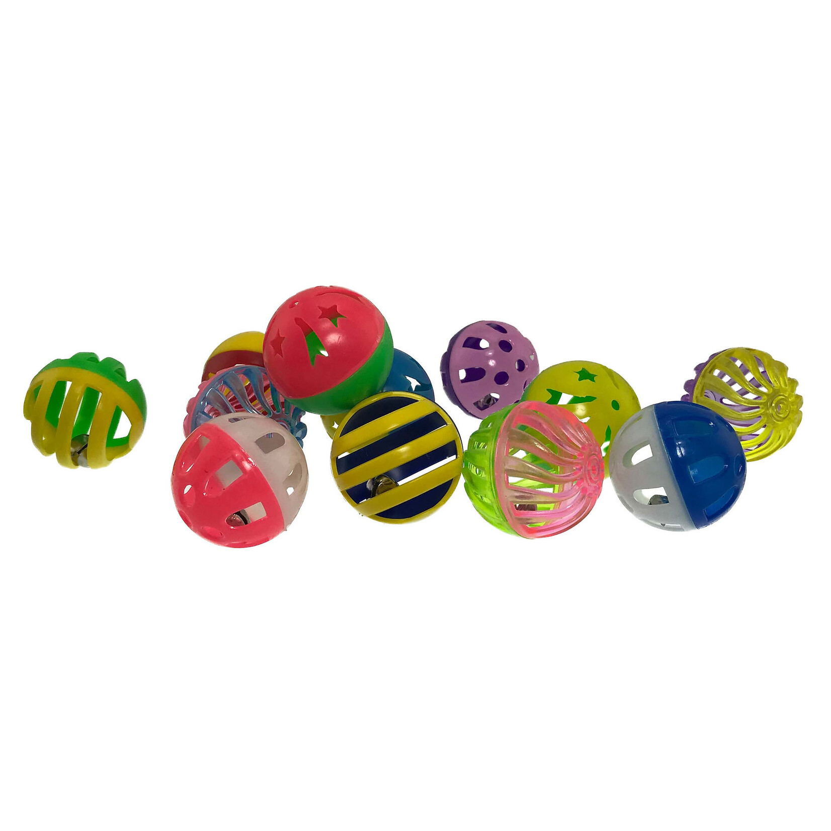 PetSport USA 4 pk. - Kitty Jingle Balls - Assorted Cat Toys - PetSport USA