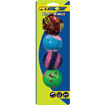 PetSport USA 4 pk. - Kitty Fun Balls - Assorted Cat Toys - PetSport USA