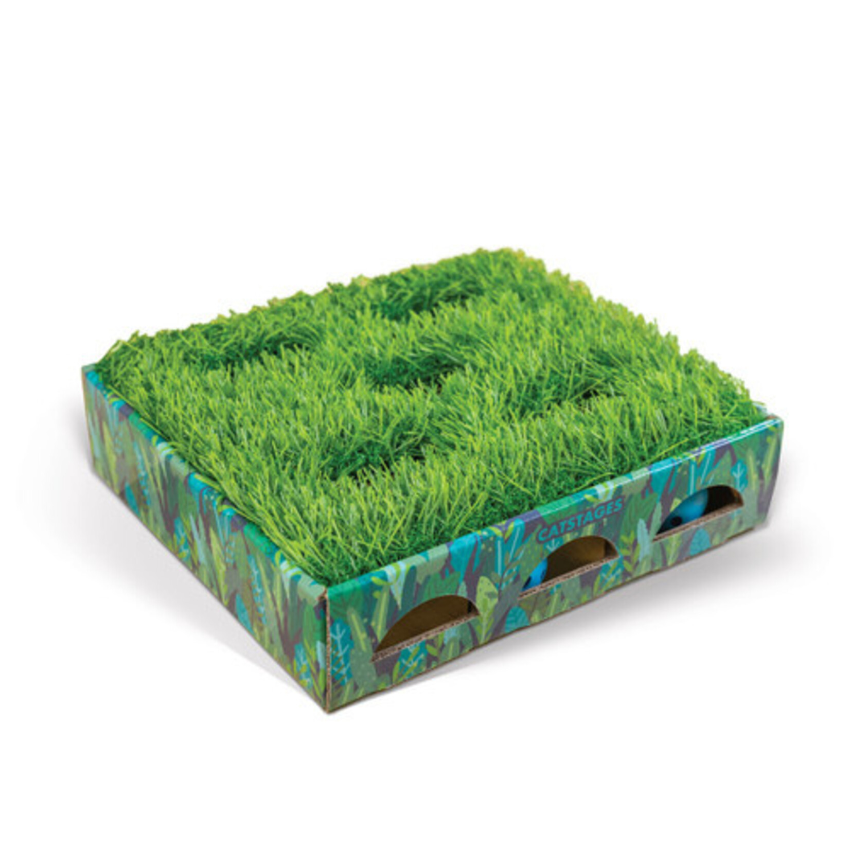 Grassy Patch Hunting Box - Cat Playground - Petstages