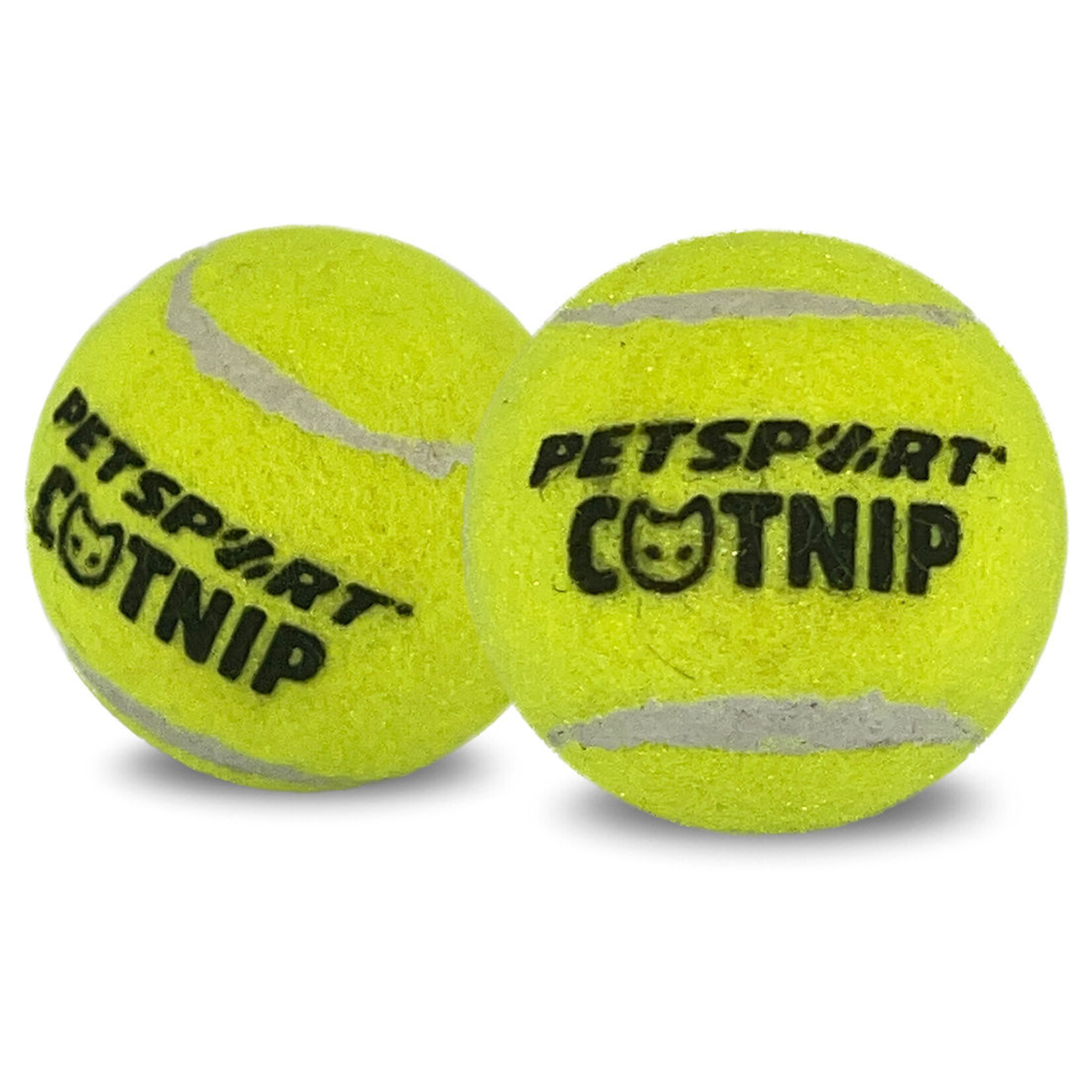 PetSport USA 2 pk. - Catnip Balls - Mini Tennis Balls - PetSport USA