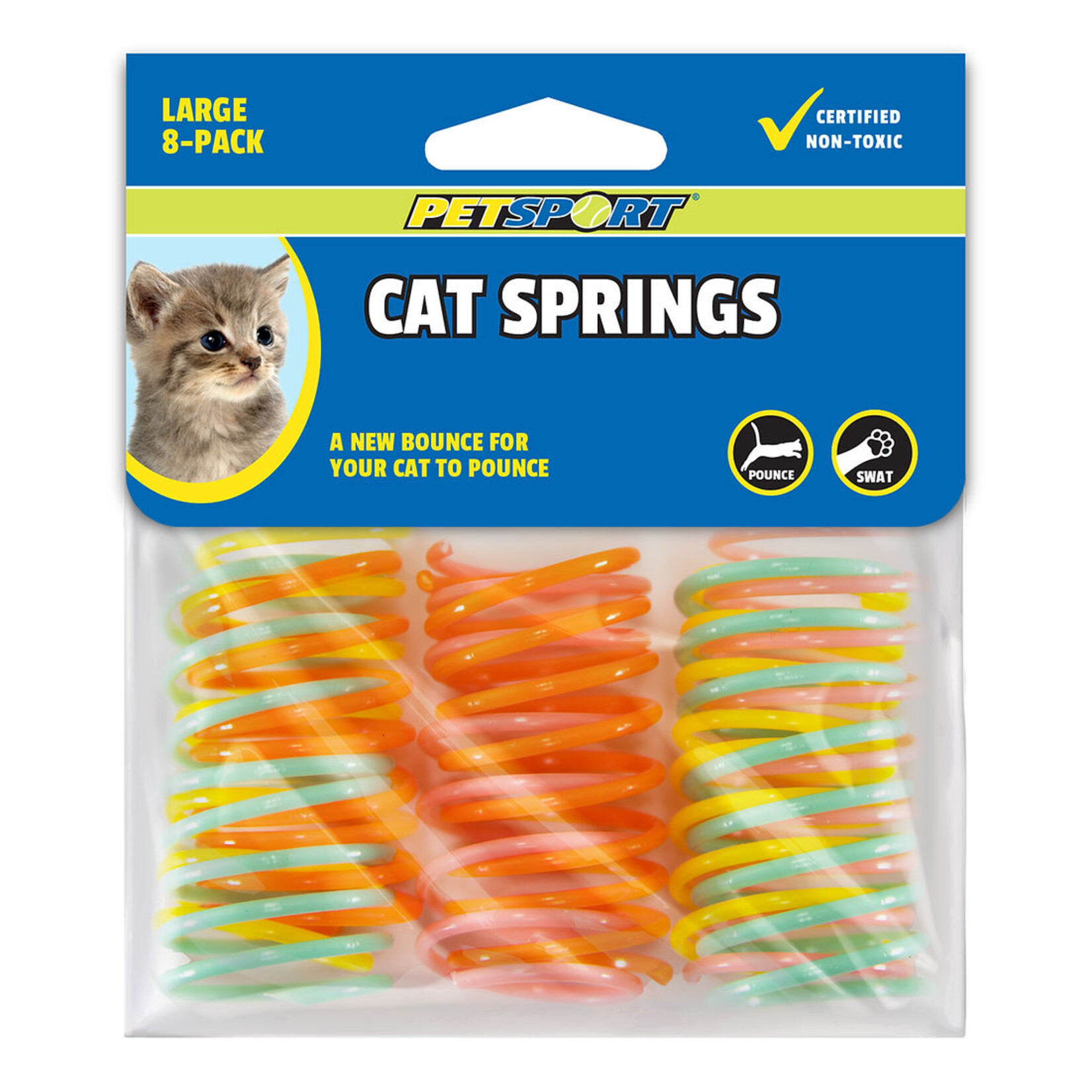 PetSport USA 8 pk. - Lg. / 2.25" - Cat Springs - PetSport