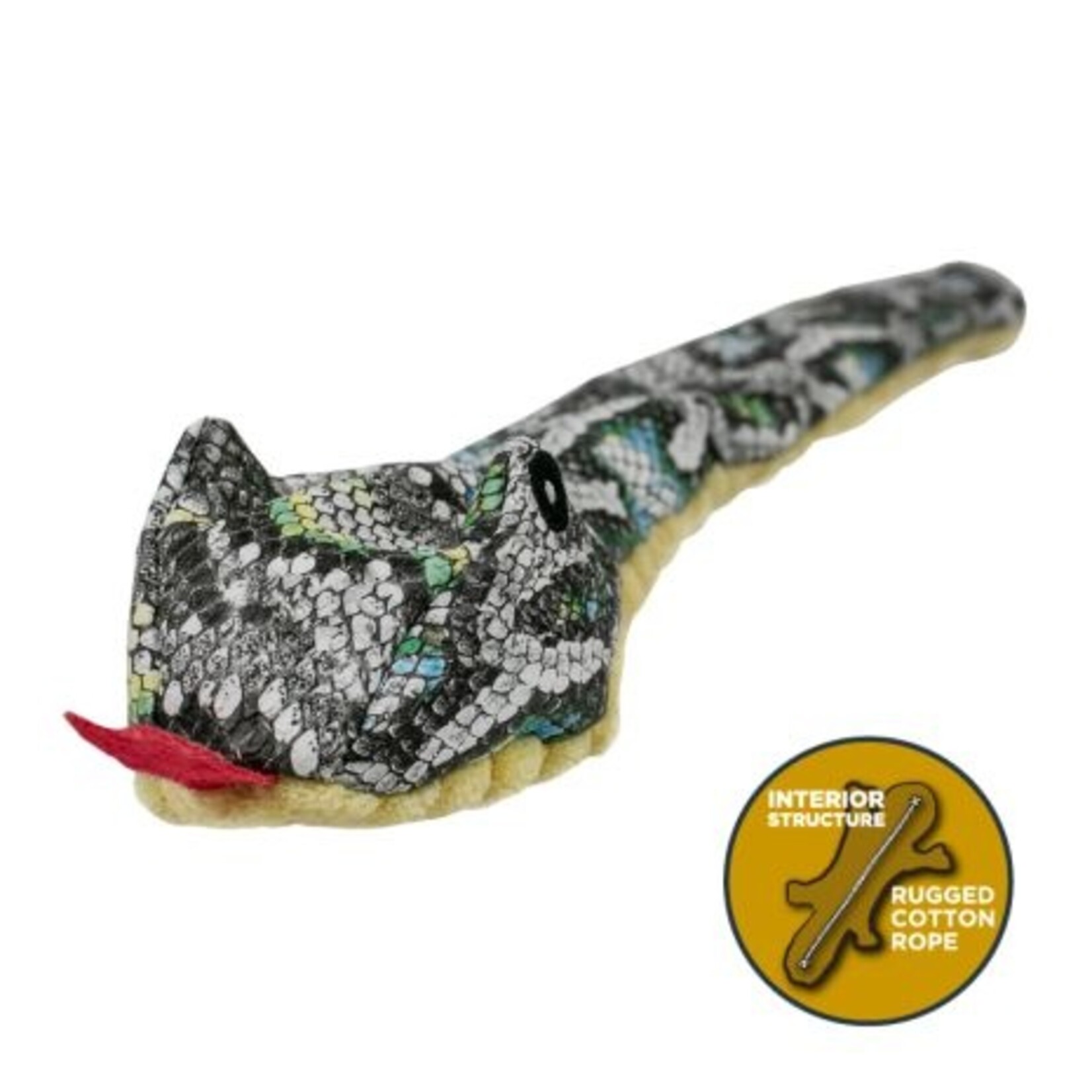 Tall Tails 16” - Snake - Stuffless Dog Toy - Tall Tails