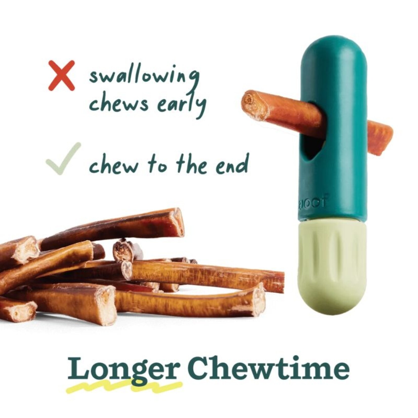 BullySafe - Dog Chew Holder - Woof