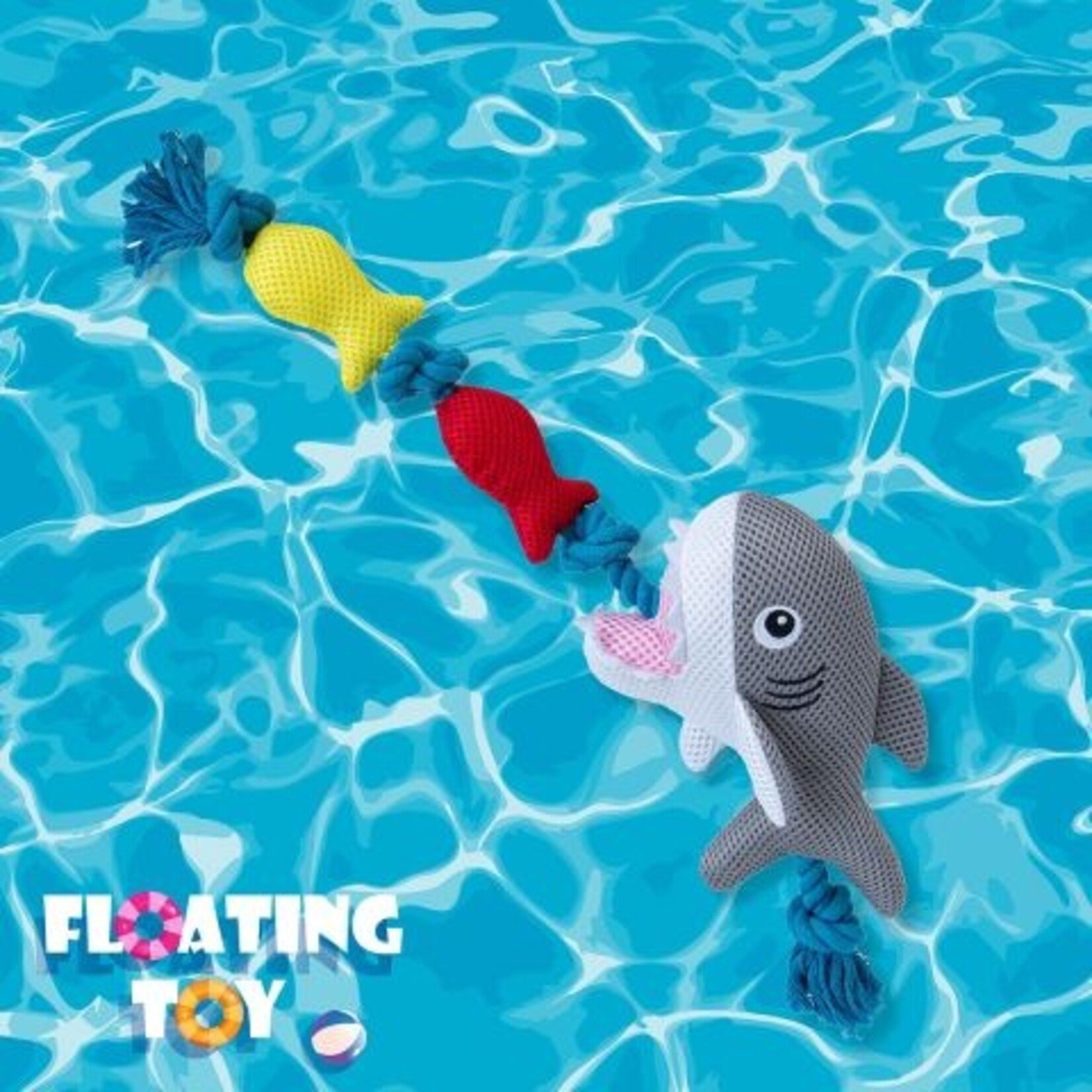 Territory Shark - Rope Stringer - Tug Toy - Territory